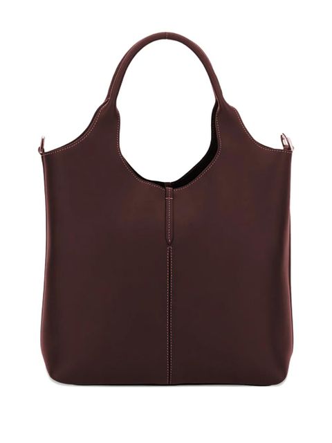 Tod's small leather tote bag - Brown - zdjęcie produktu nr 2