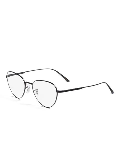 KHAITE oval-frame glasses - Black - zdjęcie produktu nr 2