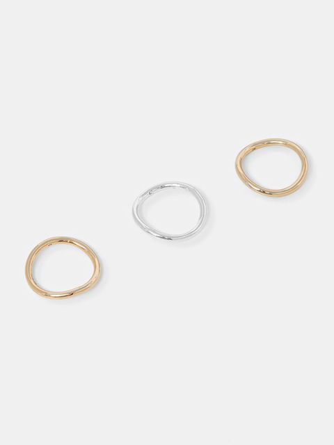 Lauren Ralph Lauren pierścionek 3-pack 14R00063 - zdjęcie produktu nr 1