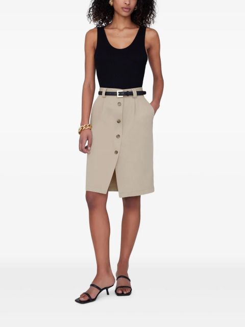 ANINE BING 48mm Hilda sandals - Black