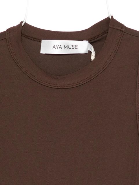 Aya Muse sleeveless tank top - Brown