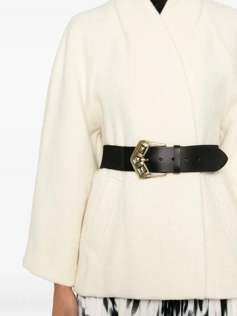 Ba&Sh Hini belted jacket - Neutrals