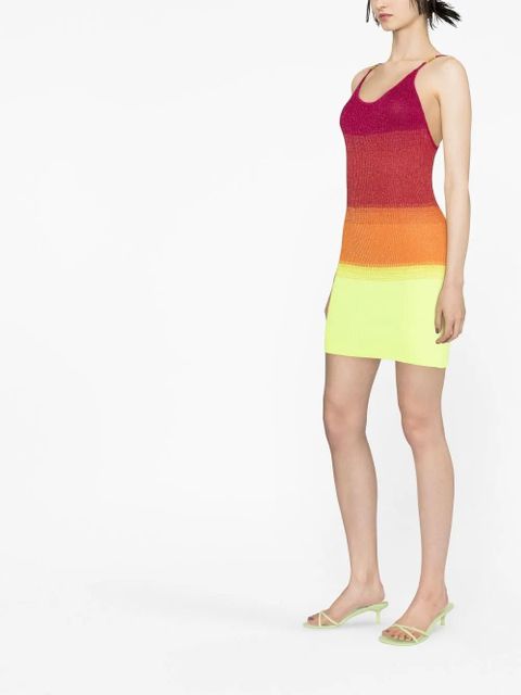 GCDS multicoloured sleeveless dress