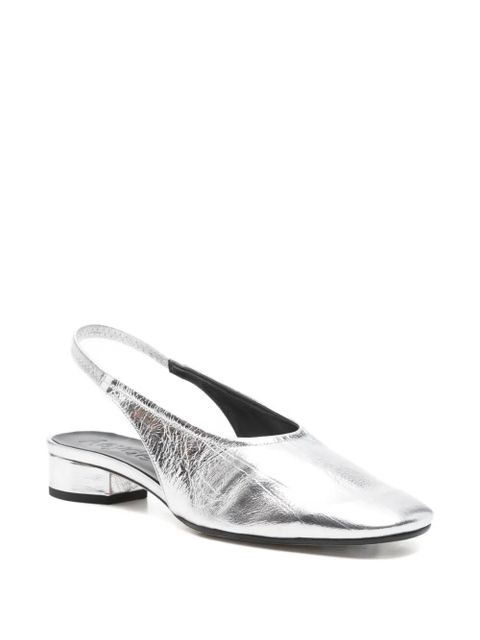 Aeyde Dua slingback pumps - Silver - zdjęcie produktu nr 2