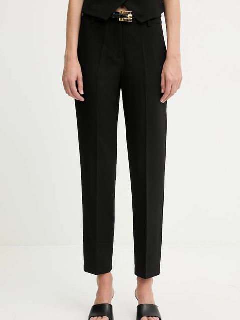 Answear.LAB spodnie damskie kolor czarny proste high waist - zdjęcie produktu nr 1