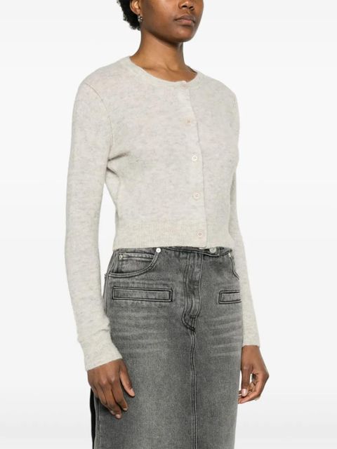 MARANT ÉTOILE Nity brushed-effect cardigan - Neutrals