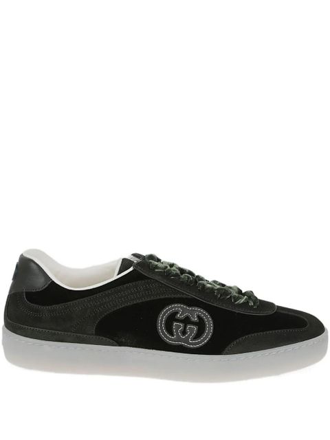 Gucci G75 logo-detail sneakers - Green