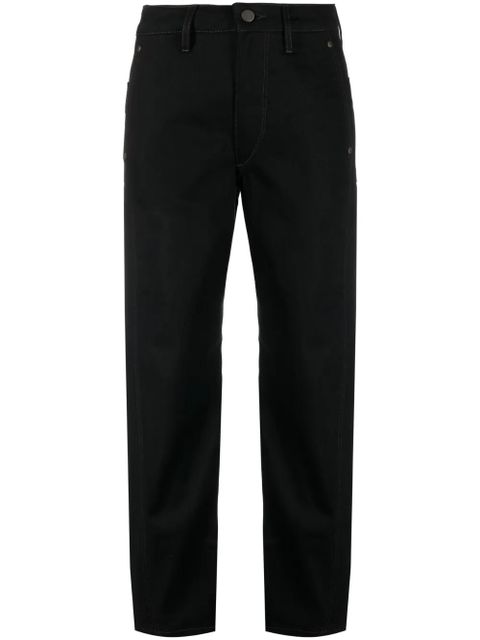 LEMAIRE Twisted cropped jeans - Black - zdjęcie produktu nr 1