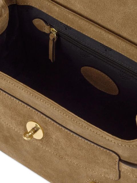 Mulberry mini Alexa braided-handle tote bag - Brown