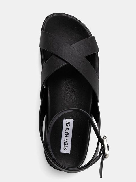 Steve Madden sandały skórzane My Bestie damskie kolor czarny SM11003787