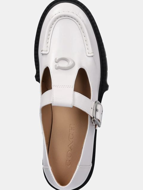 Coach mokasyny skórzane Liv