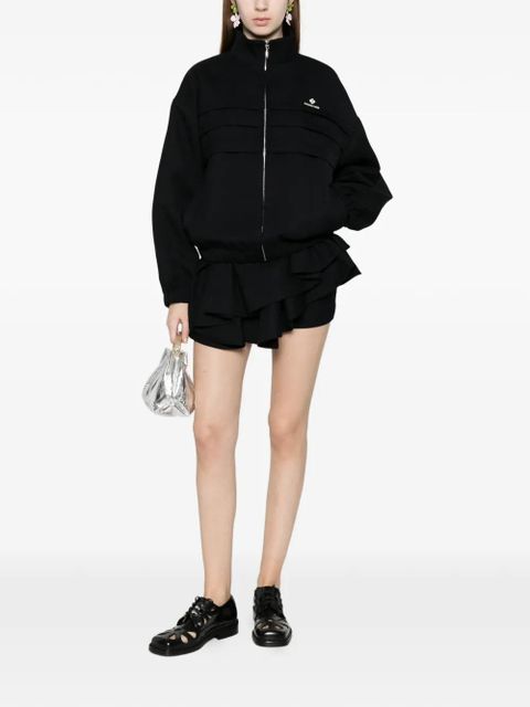 SHUSHU/TONG tucked-seam oversized jacket - Blue - zdjęcie produktu nr 2