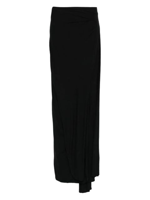 ENTIRE STUDIOS asymmetric maxi skirt - Black - zdjęcie produktu nr 1