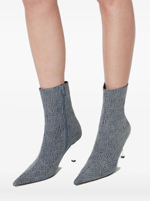 MISBHV 75mm Sasha ankle boots - Blue