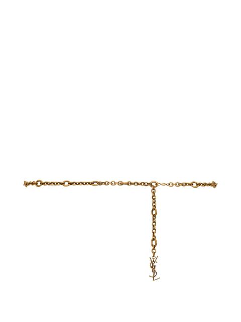 Saint Laurent Cassandre chain belt - Gold - zdjęcie produktu nr 1