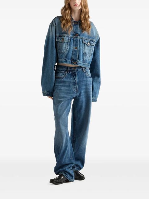 Prada extra-long sleeve jacket - Blue - zdjęcie produktu nr 2