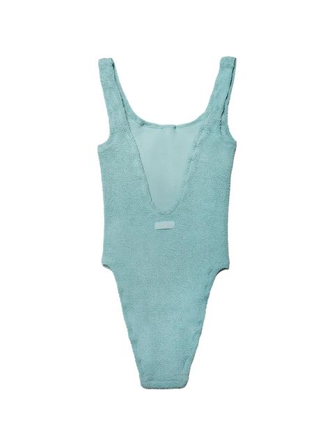 MC2 Saint Barth Lora scoop-neck swimsuit - Blue - zdjęcie produktu nr 2