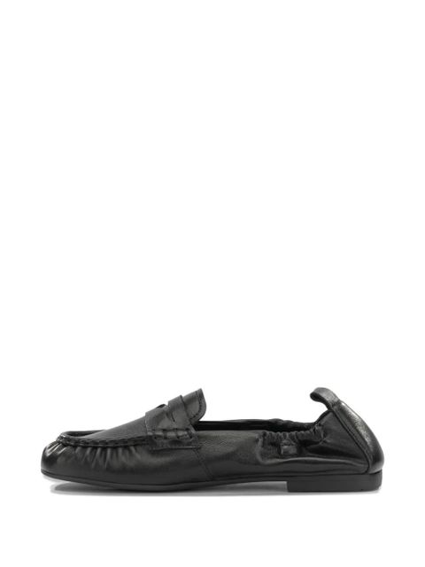 Copenhagen elasticated leather loafers - Black