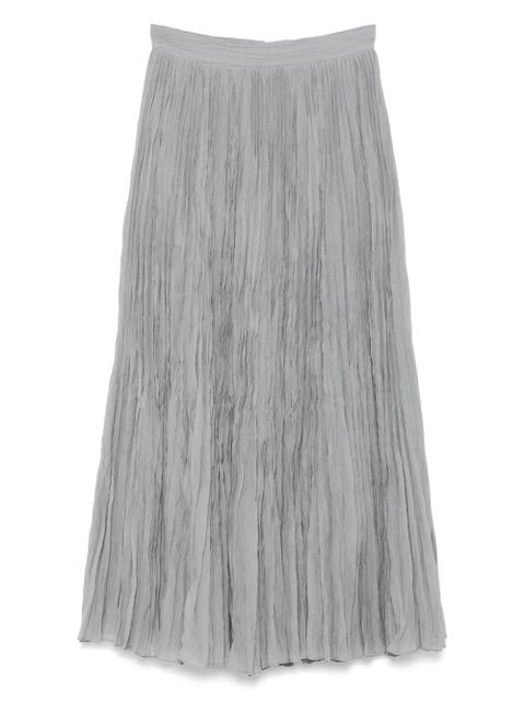 TOTEME crinkled plissé skirt - Grey - zdjęcie produktu nr 1