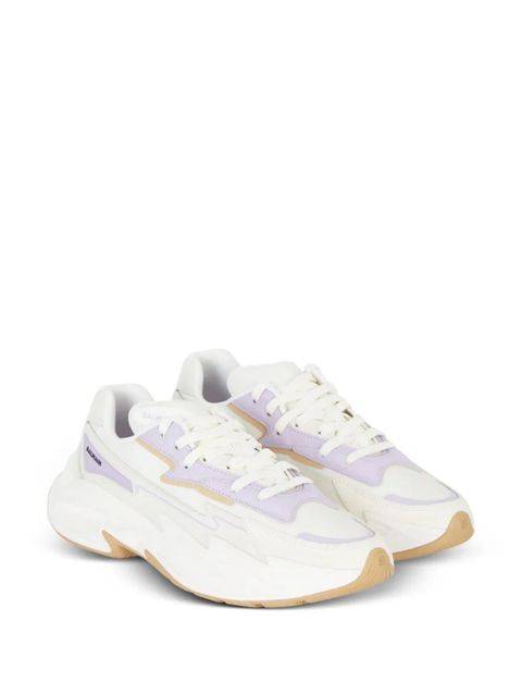 Balmain B-DR4G0N panelled lace-up sneakers - Neutrals