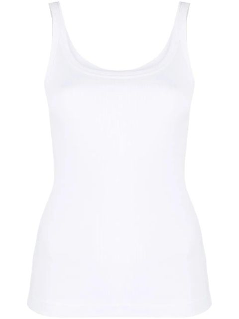 Dolce & Gabbana cotton tank top - White - zdjęcie produktu nr 1
