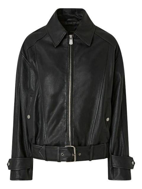 PINKO Guanciale embroidered jacket - Black - zdjęcie produktu nr 1