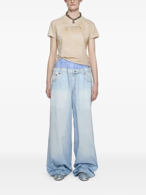 Acne Studios organic-cotton t-shirt - Neutrals