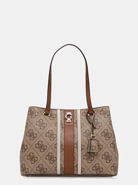 Guess torebka ERENIA kolor beżowy HWSO78 38230 - zdjęcie produktu nr 1