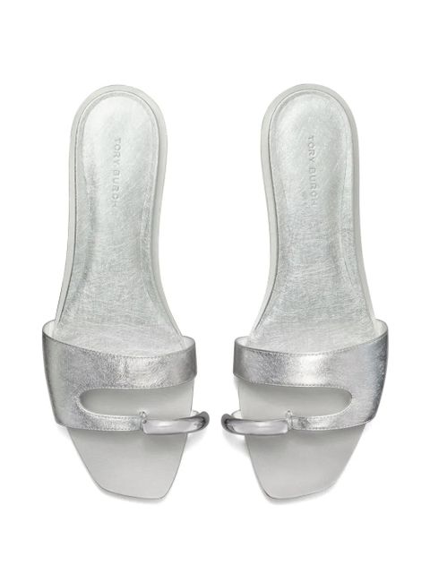 Tory Burch Pierced slides - Silver