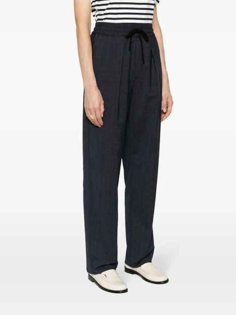 MARANT ÉTOILE Priska high-waisted trousers - Blue - zdjęcie produktu nr 2