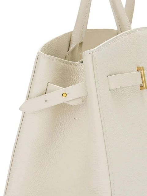 DeMellier The Midi Hudson leather bag - Neutrals
