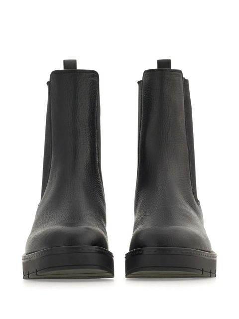 Ferragamo leather Chelsea boots - Black