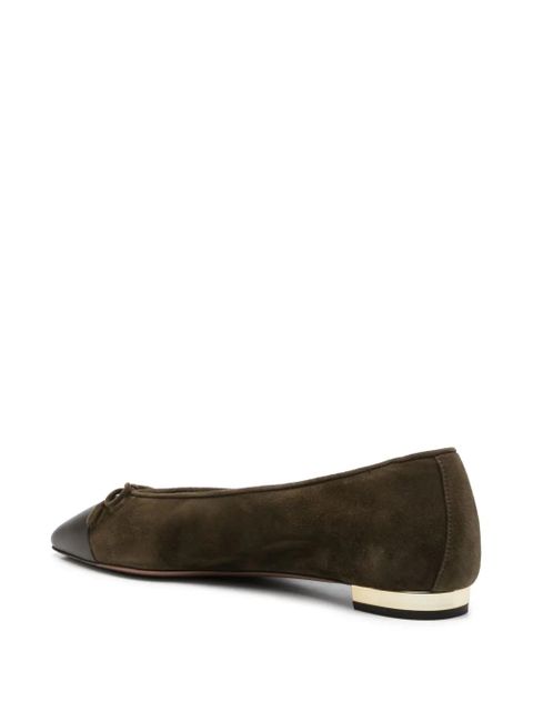 Aquazzura Gioia ballet flats - Green - zdjęcie produktu nr 2