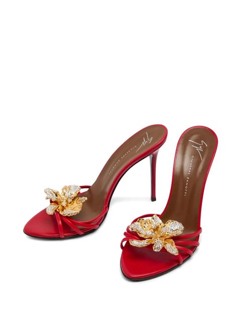 Giuseppe Zanotti Clandestino sandals - Red - zdjęcie produktu nr 2