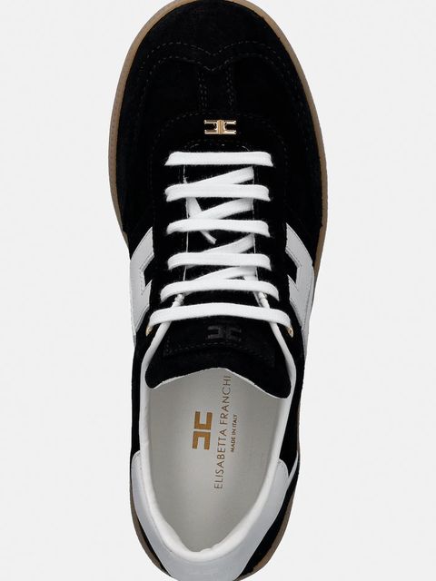 Elisabetta Franchi sneakersy zamszowe