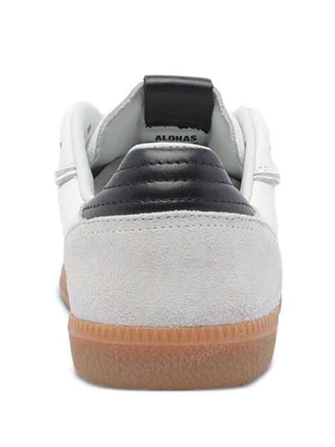 ALOHAS leather lace-up sneakers - White