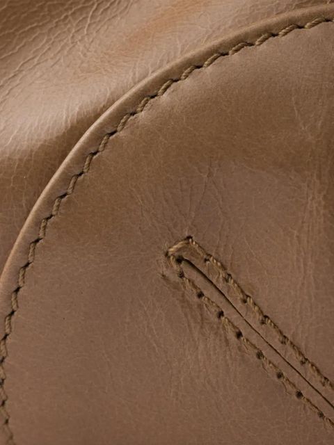 Prada Bonnie leather shoulder bag - Brown