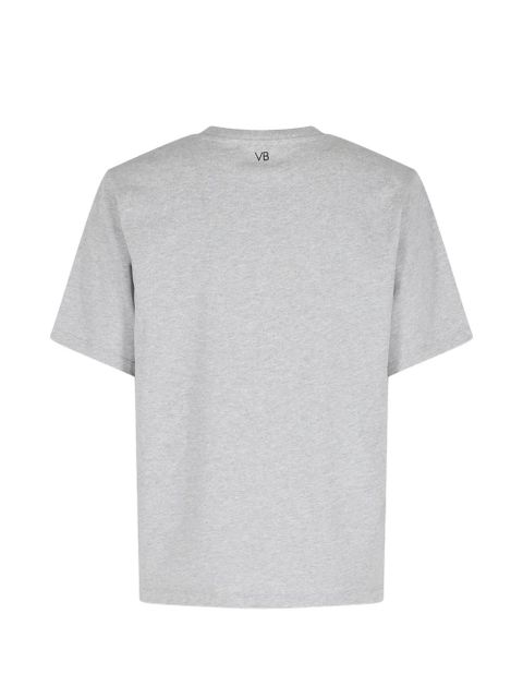 Victoria Beckham crew-neck T-shirt - Grey - zdjęcie produktu nr 2