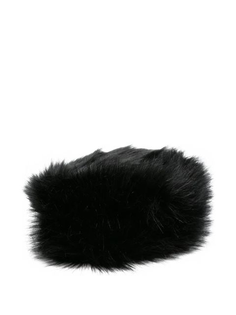 Ruslan Baginskiy faux-fur hat - Black - zdjęcie produktu nr 1