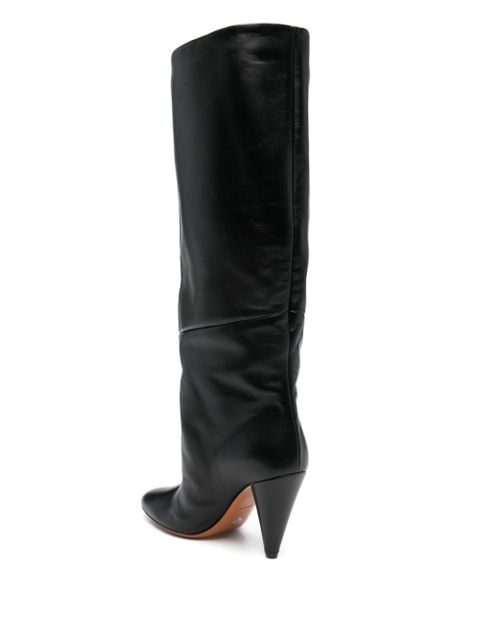 Proenza Schouler 85mm Cone boots - Black