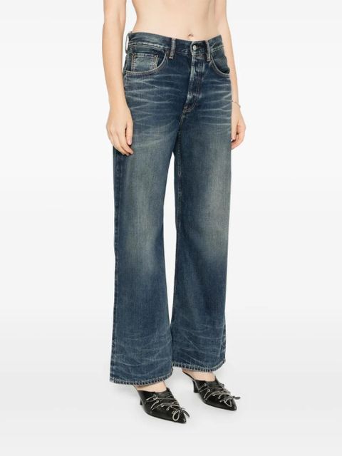 Acne Studios wide-leg jeans - Blue - zdjęcie produktu nr 2