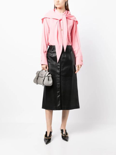 Mulberry Mini Alexa leather bag - Grey - zdjęcie produktu nr 2