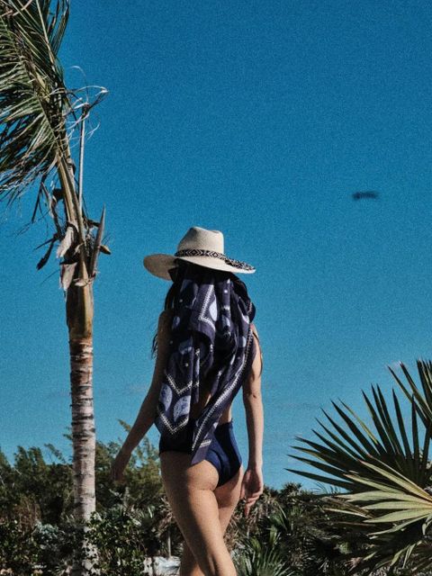 Johanna Ortiz Vibrant Horizons sarong - Blue