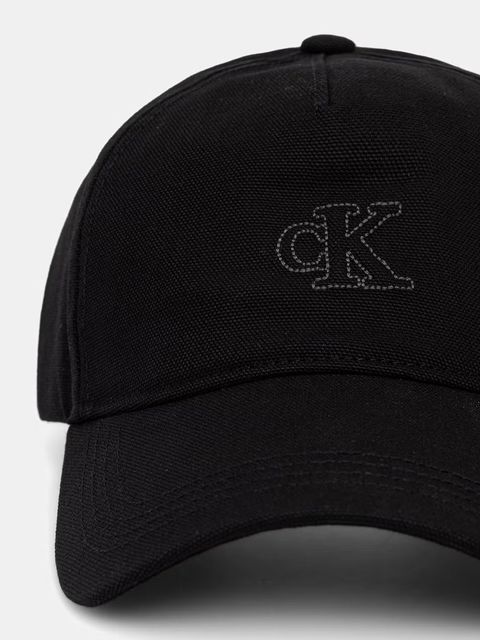 Calvin Klein czapka z daszkiem bawełniana - zdjęcie produktu nr 1