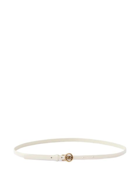 PINKO Love Birds-buckle belt - White - zdjęcie produktu nr 1