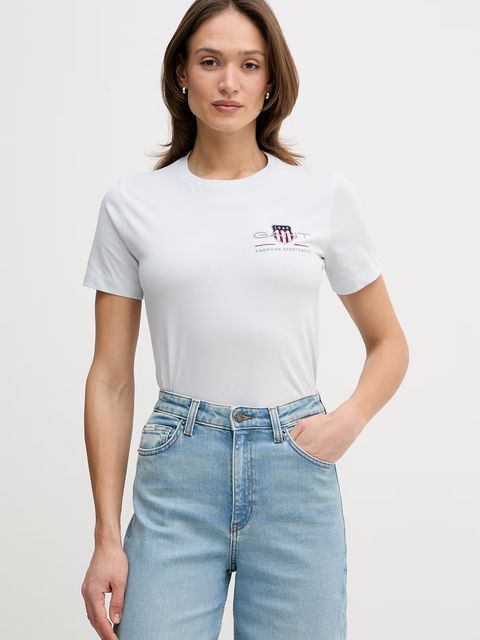 Gant t-shirt bawełniany - zdjęcie produktu nr 2