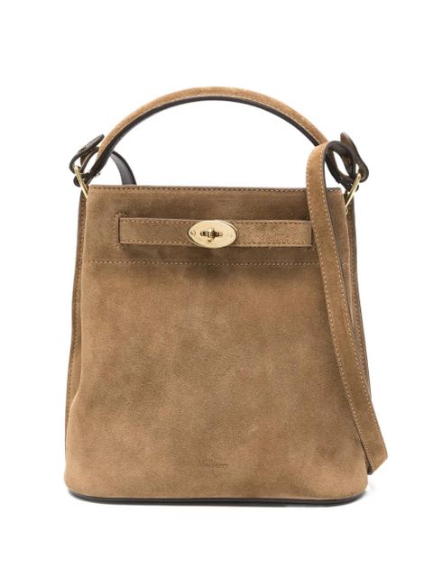 Mulberry Islington suede bucket bag - Brown - zdjęcie produktu nr 1