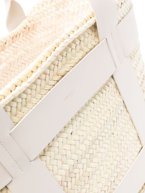 DeMellier The Maxi Santorini beach bag - Neutrals