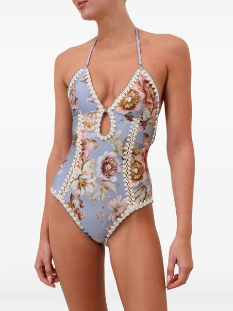 ZIMMERMANN Awaken swimsuit - Blue
