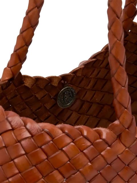 DRAGON DIFFUSION big Santa Croce shoulder bag - Brown